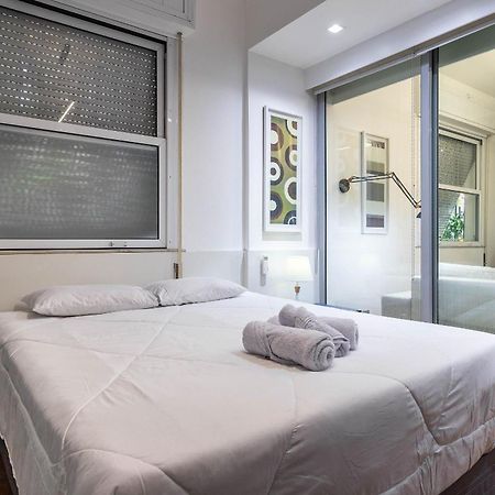 Apt Charmoso Completo Com Ar Condicionado No Leblon Rio de Janeiro Bagian luar foto