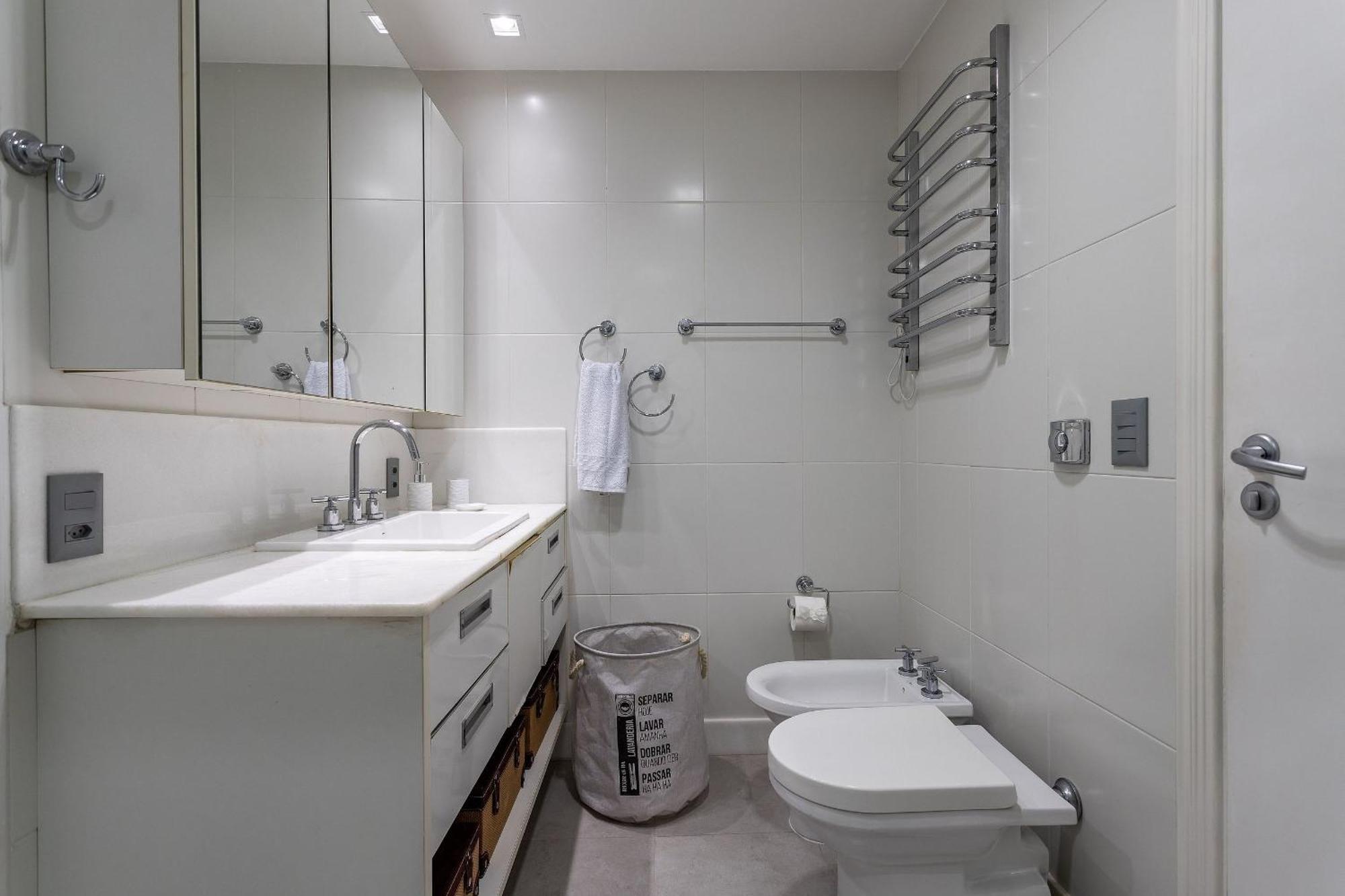 Apt Charmoso Completo Com Ar Condicionado No Leblon Rio de Janeiro Bagian luar foto