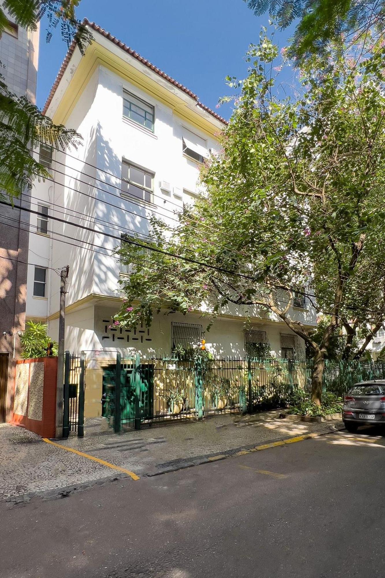 Apt Charmoso Completo Com Ar Condicionado No Leblon Rio de Janeiro Bagian luar foto